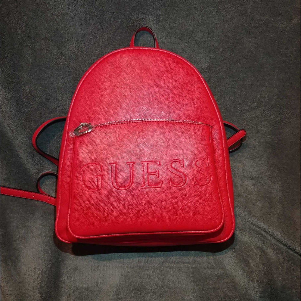 ❌SOLD❌ Guess red bookbag purse